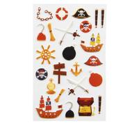 My Mandarine Maildor Cooky Pirate Stickers 1 Hoja, Multicolor, 17.5x9x0.1 cm