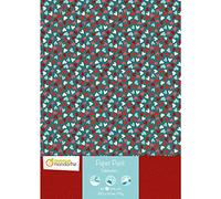 Clairefontaine ES Avenue Mandarine CC037C - Pack de 96 páginas impresas 29,7 x 42 cm, 170 g (24 diseños x 4), Celebración