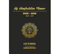 My Manifestation Planner (Black): Aug-July 2025-2026