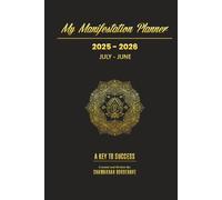 My Manifestation Planner (Black Hardcover): Aug 2025-July 2026
