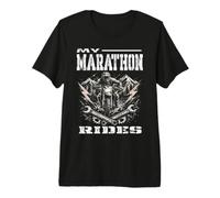MY Marathon Rides Hard Enduro Aventureros de Doble Deporte Camiseta Premium