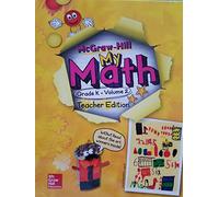 My Math, Grade K Volume 2, Teacher Edition, 9780076685912, 0076685918
