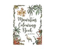 My Mauritius Coloring book: Dodos, Beaches, Island Adventures fors kids 1-5/ 50 big & easy pages