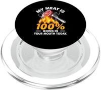 My Meat Is 100 Going In Your Mouth Today, Divertida Parrilla a la Parrilla PopSockets PopGrip para MagSafe