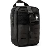 My Medic MyFak Mini Pro - Kit de primeros auxilios pequeño y ligero para camping, senderismo y mochilero, 70 artículos IFAK con torniquete, apto para HSA/FSA ideal para viajes, color negro