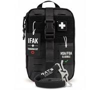 MY MEDIC MyFAK PRO Ifak - Kit de primeros auxilios - 140 artículos médicos y traumatismos para salvar vidas - Kit de supervivencia HSA FSA para acampar o tu coche - Negro
