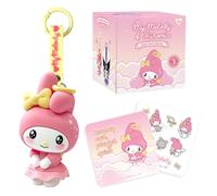 My Melody Angel Figura con Llavero y Accesorios - Kuromi y My Melody Colección Angel&Devil - para los Fans de Hello Kitty and Friends Kawaii