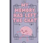 My Memory Has Left The Chat: A Simple Password Organizer Log Book to Record Usernames, Login Details, and Internet Account Information Securely | 6x9" 110 Pages