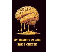 My Memory Is Like Swiss Cheese: A Funny ADHD-Inspired Notebook , Ideas, and Things You’ll Forget Anyway