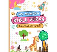 My Memory Verse: Christian Coloring Book for Kids | Learn Bible Verses Through Fun Activities for Ages 5-7 (Memory Bible Verse for Kids)