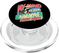 My Mind es 80% Karaoke Music Lyrics Lover Singer Writer PopSockets PopGrip para MagSafe