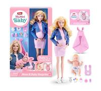 My Mini Mom & Baby Surprise (Brittany) Pregnant Doll + Newborn Baby de ZURU