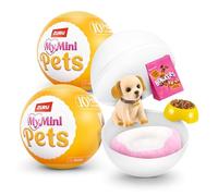 My Mini Pet Series 1 (2 Pack) de ZURU. Cápsula misteriosa Coleccionable con Mascota en Miniatura, hogar y Accesorios. Encuentra adorables Criaturas y Accesorios. para niñas y coleccionistas.