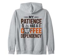 MY MOM HAS A Coffee Dependency Sudadera con Capucha