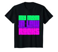My Mom in Law Rocks Toddler Shirt Cute My Mom Rocks in Law Camiseta