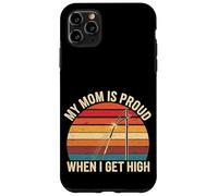 My Mom Is Proud When I Get High Pole Vault Track |-- Carcasa para iPhone 11 Pro Max