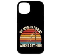 My Mom Is Proud When I Get High Pole Vault Track |-- Carcasa para iPhone 13