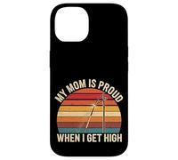 My Mom Is Proud When I Get High Pole Vault Track |-- Carcasa para iPhone 14