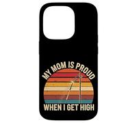 My Mom Is Proud When I Get High Pole Vault Track |-- Carcasa para iPhone 14 Pro