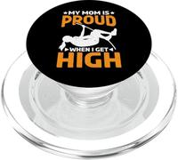 My Mom Is Proud When I Get High Pole Vault Track - PopSockets PopGrip para MagSafe