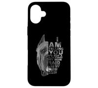 My Mom Said I Am a Baby Cane Corso Dog Mommy Día de la Madre Carcasa para iPhone 16 Plus