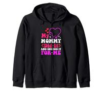 My Mommy Did It and She Did It For Me Mamá Enfermera Graduación Sudadera con Capucha