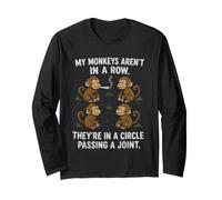My Monkeys Are Not In A Row Joint Fun Animal Humor Manga Larga