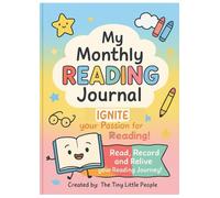 My Monthly Reading Journal (Academic Year Sept-Aug): 12-Month Planner to Track Books, Authors & Reviews - Perfect for Students, Teachers, Homeschooling Book Clubs & Reading Challenges