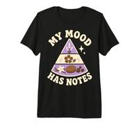 My Mood Has Notes Perfume Humor Camiseta Premium