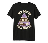 My Mood Has Notes Perfume Humor Camiseta Premium