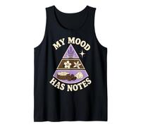 My Mood Has Notes Perfume Humor Camiseta sin Mangas