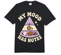 My Mood Has Notes Perfume Humor Comfort Colors Adult Heavyweight T-Shirt