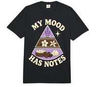 My Mood Has Notes Perfume Humor Comfort Colors Adult Heavyweight T-Shirt