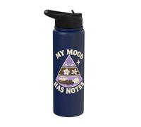 My Mood Has Notes Perfume Humor Stainless Steel Insulated Water Bottle