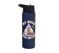 My Mood Has Notes Perfume Humor Stainless Steel Insulated Water Bottle