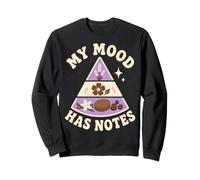 My Mood Has Notes Perfume Humor Sudadera