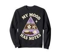 My Mood Has Notes Perfume Humor Sudadera