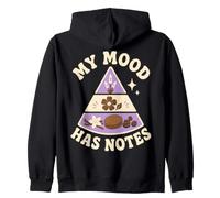 My Mood Has Notes Perfume Humor Sudadera con Capucha