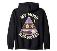 My Mood Has Notes Perfume Humor Sudadera con Capucha