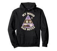 My Mood Has Notes Perfume Humor Sudadera con Capucha