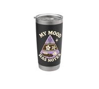 My Mood Has Notes Perfume Humor Vaso térmico de acero inoxidable de doble pared