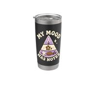 My Mood Has Notes Perfume Humor Vaso térmico de acero inoxidable de doble pared