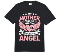 My Mother Was So Amazing God Made Her An Angel Comfort Colors Adult Heavyweight T-Shirt