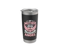 My Mother Was So Amazing God Made Her An Angel Vaso térmico de acero inoxidable de doble pared