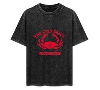 My Name Is Earl Crab Shack Crab Unisex Printed T-Shirt Mens Black tee Shirt M