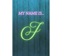 MY NAME IS J: Diary Planner - Organize Your Life with Style & Productivity