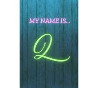 MY NAME IS Q: Diary Planner - Organize Your Life with Style & Productivity