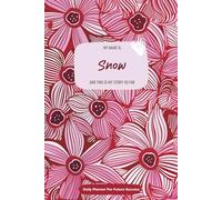 My Name is Snow and This is My Story So Far: 300-page 6x9 Guided Journal for Daily Goal Setting and Task Planning, Weekly Introspection