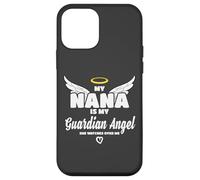 My Nana Is My Guardian Angel She Watches Over Me In Memory Carcasa para iPhone 12 mini