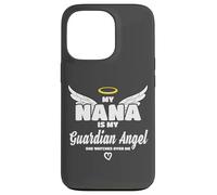 My Nana Is My Guardian Angel She Watches Over Me In Memory Carcasa para iPhone 13 Pro